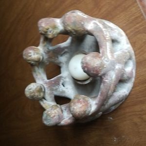 Circle of Friends 7 Dancers terra cota mayan